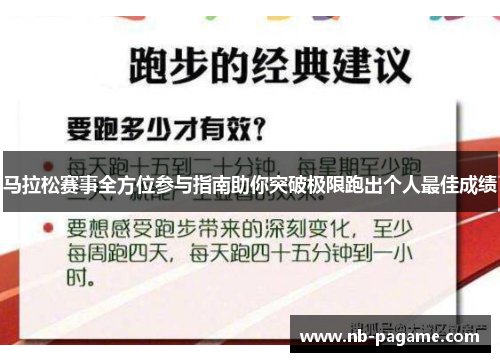 马拉松赛事全方位参与指南助你突破极限跑出个人最佳成绩 马拉松赛事全方位参与指南助你突破极限跑出个人最佳成绩